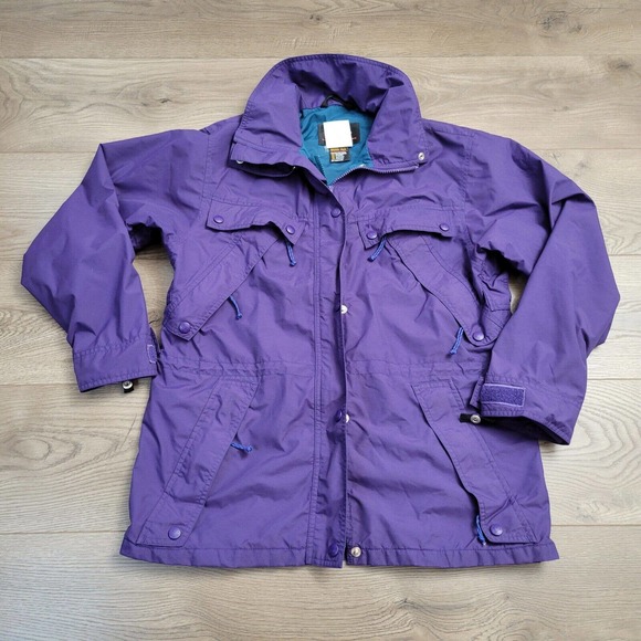 REI Jackets & Blazers - REI Jacket Womens 8 Purple Snow Rain Hiking Gorpcore Coat Zip Up Nylon Outdoor